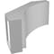Ekena Millwork 5-in. W x 10-in. D x 10-in. H Imperial Architectural Grade PVC Knee Brace BRCP05X10X10IMP - alternate 6